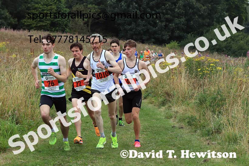 Senior Men and Veterans Relay, 2024 Sunderland XC Relays.  Photo: David T. Hewitson/Sports for All Pics